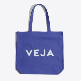 Bolso tote de algodón índigo