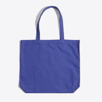 Bolso tote de algodón índigo