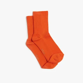 Calcetines de uso diario de algodón naranja Jaffa