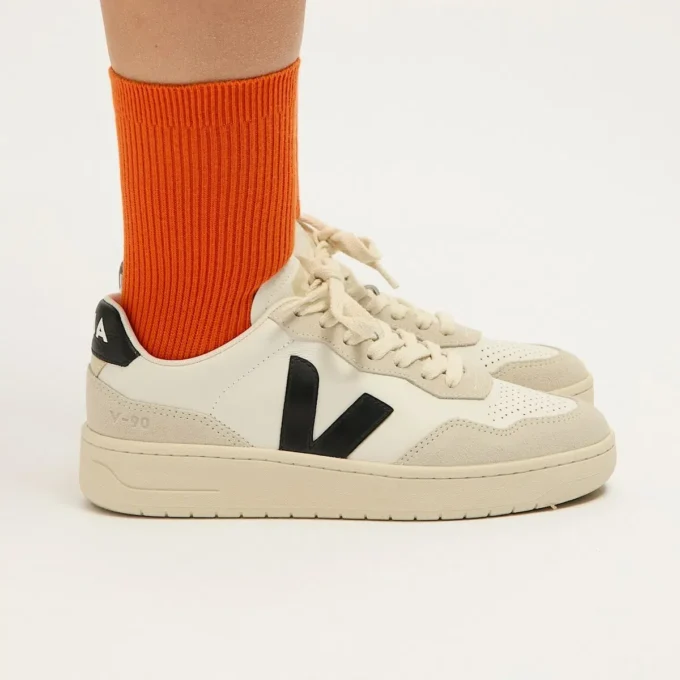 Calcetines de uso diario de algodón naranja Jaffa Calcetines de uso diario de algodón naranja Jaffa