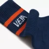 Calcetines Iconic Algodón Azul Blanco Naranja