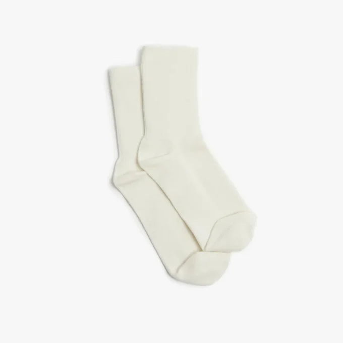 Calcetines para el día a día Algodón Blanco Calcetines para el día a día Algodón Blanco