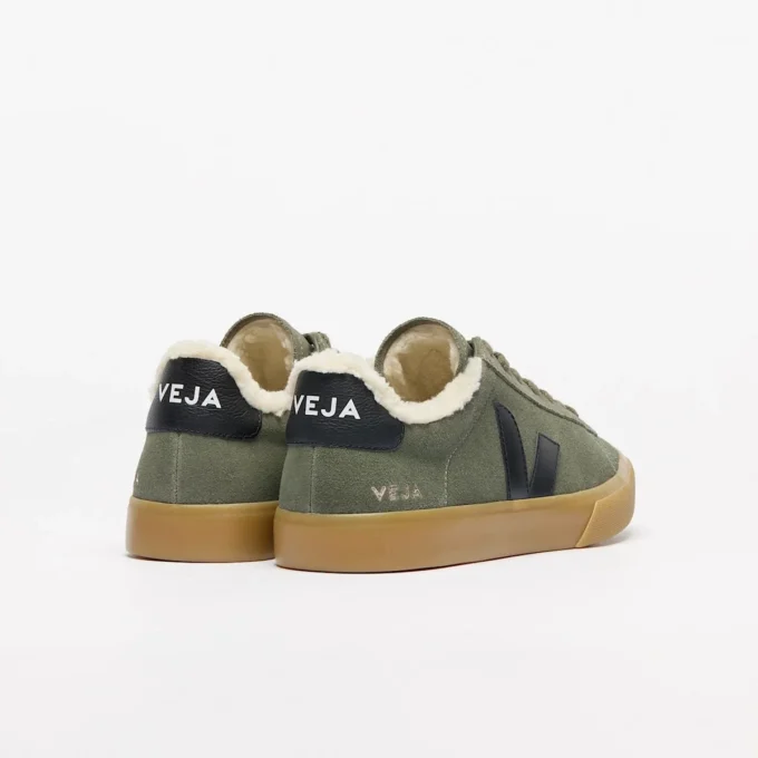 Campo Fured Suede Mud Black Natural Campo Fured Suede Mud Black Natural
