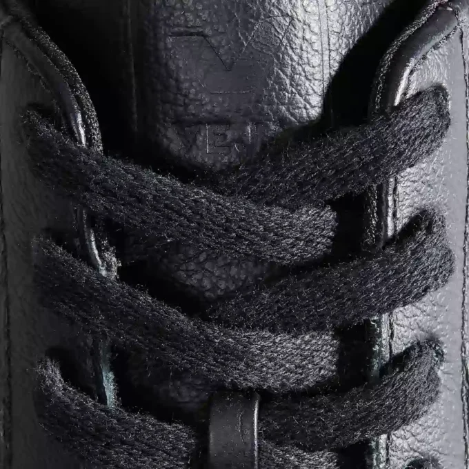 Cordones de algodón orgánico negro