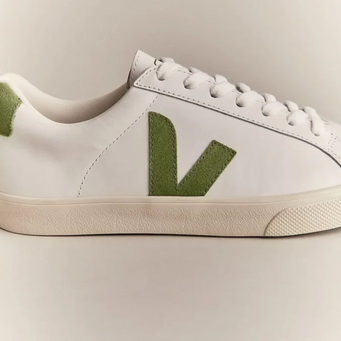 Cuero Esplar blanco kiwi