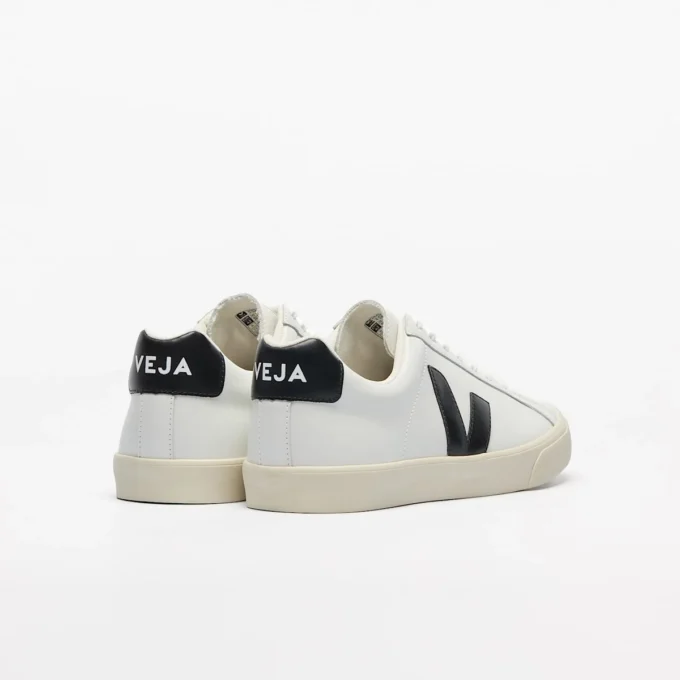 Cuero Esplar Blanco Negro