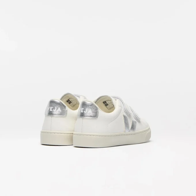 Cuero Esplar Blanco Plata