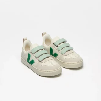 Cuero V-10 Veja X Bonpoint Pure Emeraude