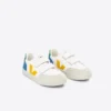 Cuero V 12 blanco multicolor índigo
