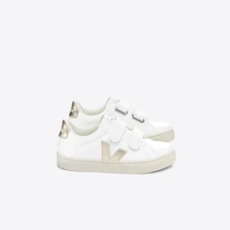 Esplar Cuero Blanco Platino