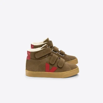 Esplar Mid Fured Suede Brown Pekin