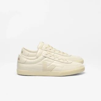 Panenka Cuero charol Off White Natural