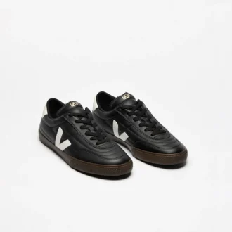 Panenka Leather Black White