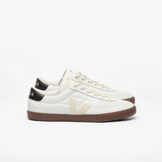 Panenka Leather Blanco Negro Corteza