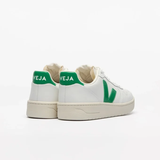 V-10 Cuero Blanco Esmeralda V-10 Cuero Blanco Esmeralda