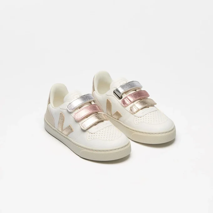 V-10 Leather Multico White Shiny V-10 Leather Multico White Shiny