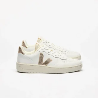 V-10 Leather White Platine