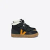 V-10 Mid Fured Leather Balck Ouro Grafite V-10 Mid Fured Leather Balck Ouro Grafite