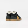 V-10 Mid Fured Leather Balck Ouro Grafite V-10 Mid Fured Leather Balck Ouro Grafite