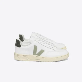 V-12 Cuero Blanco Arcilla Barro