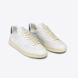 V 12 Stitch Leather White California