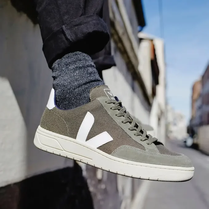 V 12 Vegan B-Mesh Olive White V 12 Vegan B-Mesh Olive White