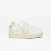 V-90 Cuero blanco natural