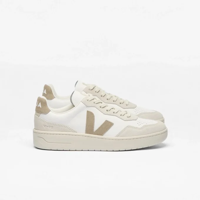V-90 Cuero Blanco Taupe