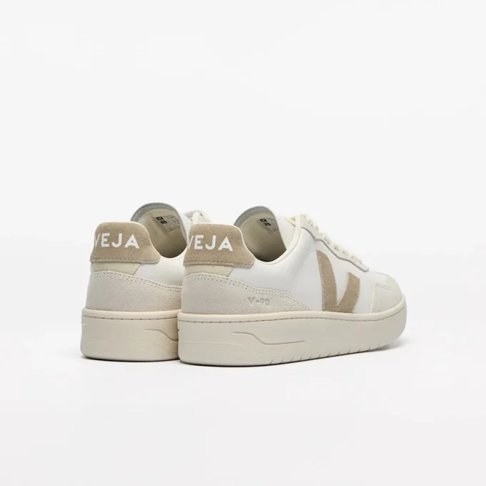 V-90 Cuero Blanco Taupe