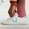 Volley Canvas Blanco Aqua