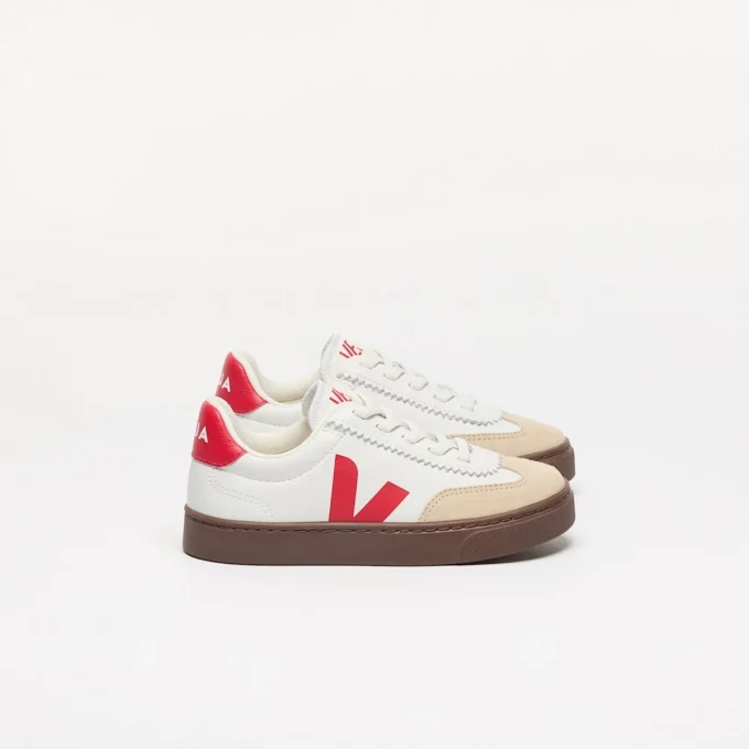 Volley Cordones elásticos Cuero Blanco Pierre Pekin Bark Volley Cordones elásticos Cuero Blanco Pierre Pekin Bark