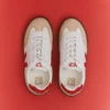 Volley Cordones elásticos Cuero Blanco Pierre Pekin Bark Volley Cordones elásticos Cuero Blanco Pierre Pekin Bark