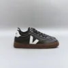 Volley Cordones elásticos Cuero Negro Blanco Corteza Volley Cordones elásticos Cuero Negro Blanco Corteza