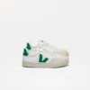 Volley Cordones elásticos Lona Blanco Esmeralda Volley Cordones elásticos Lona Blanco Esmeralda