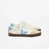 Volley Leather Blanco Aqua Bark