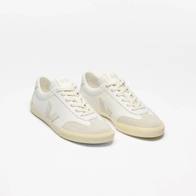 Volley Leather Blanco Natural