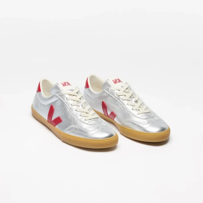 Volley Leather Silver Pepper Volley Leather Silver Pepper