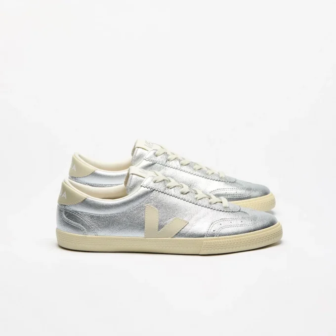 Volley Leather Silver Pierre