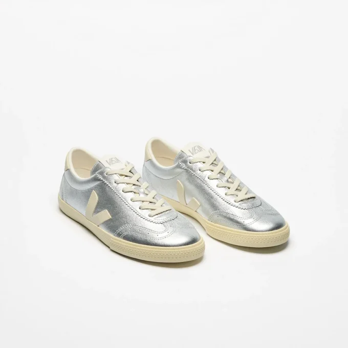 Volley Leather Silver Pierre