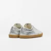 Volley Leather Silver White Natural
