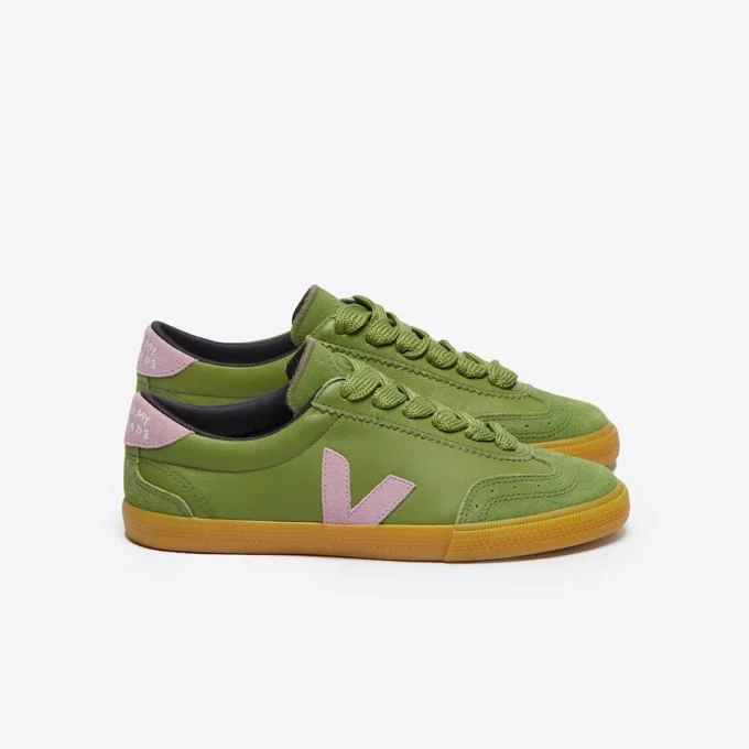 Volley Leather Veja X Make My Lemonade Kiwi Orchid Volley Leather Veja X Make My Lemonade Kiwi Orchid