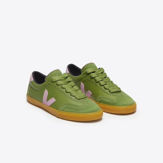 Volley Leather Veja X Make My Lemonade Kiwi Orchid Volley Leather Veja X Make My Lemonade Kiwi Orchid