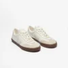Volley Leather White Natural Bark Volley Leather White Natural Bark