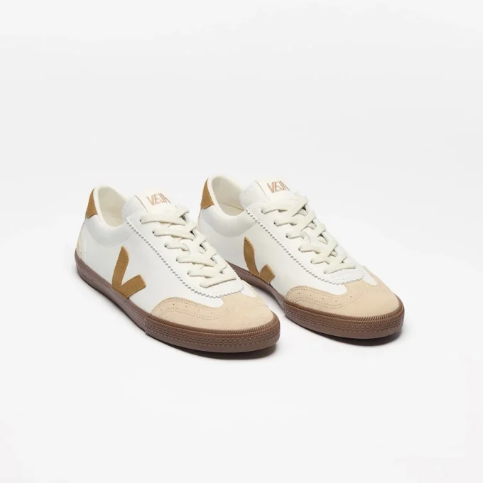 Volley Leather White Tent Bark Volley Leather White Tent Bark