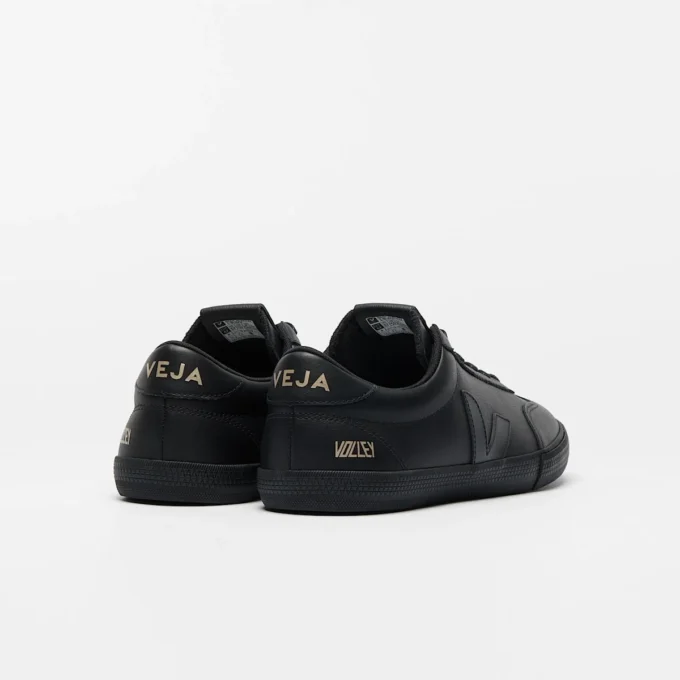 Volley Signature Leather Full Black Volley Signature Leather Full Black