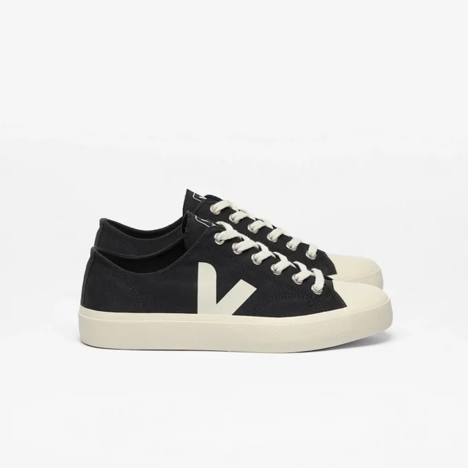 Wata Ii Low Canvas Black Pierre Wata Ii Low Canvas Black Pierre