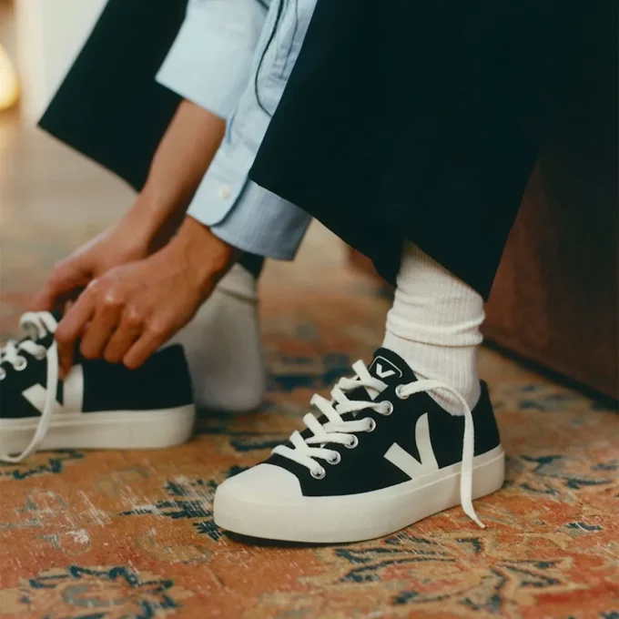 Wata Ii Low Canvas Black Pierre Wata Ii Low Canvas Black Pierre