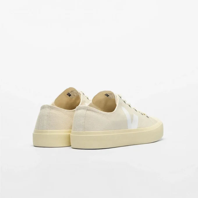 Wata Ii Low Canvas Pierre White Wata Ii Low Canvas Pierre White