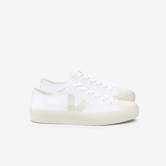 Wata Ii Low Canvas White Pierre Wata Ii Low Canvas White Pierre