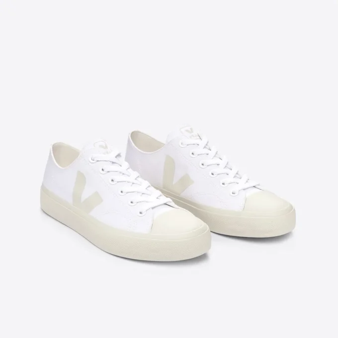 Wata Ii Low Canvas White Pierre Wata Ii Low Canvas White Pierre